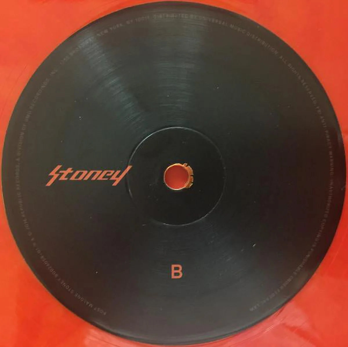 - Stoney - Music & Performance - Vinyl
