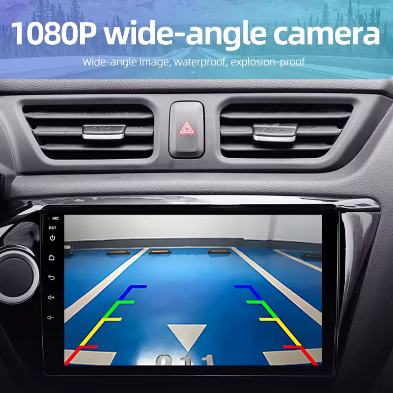 Camera 4/12LED AHD 1080P Car Rear View Night Vision Reversing Automatic Parking Monitor CCD Waterproof Degree High-Definition