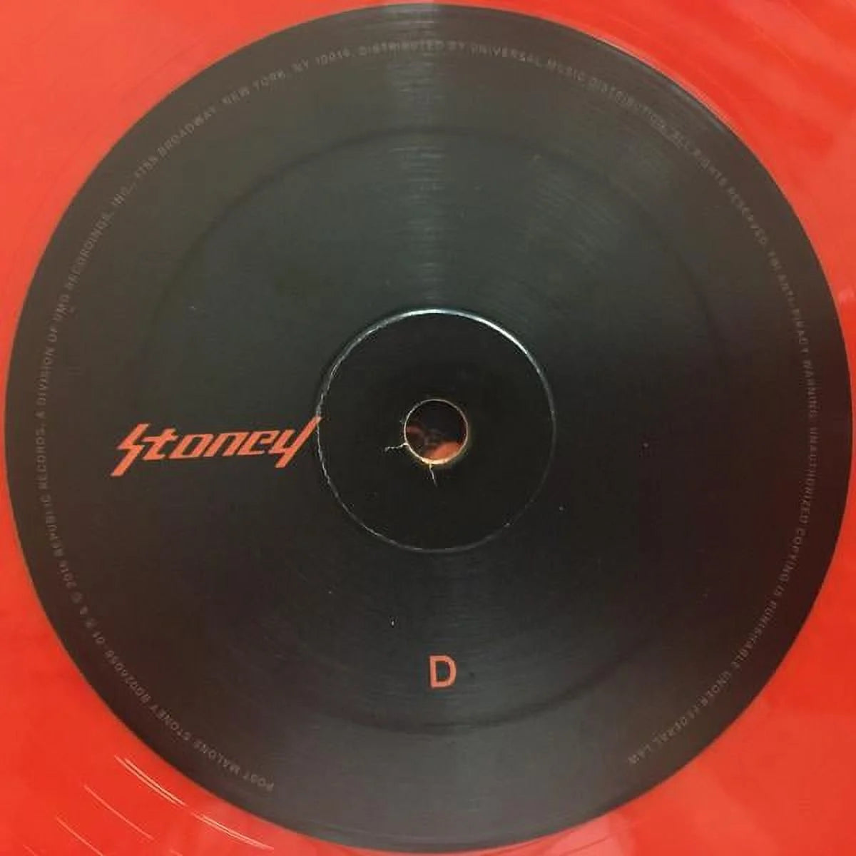 - Stoney - Music & Performance - Vinyl