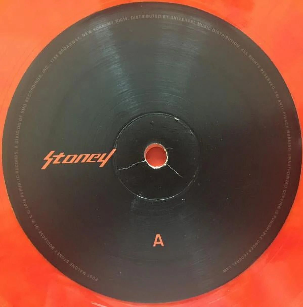 - Stoney - Music & Performance - Vinyl