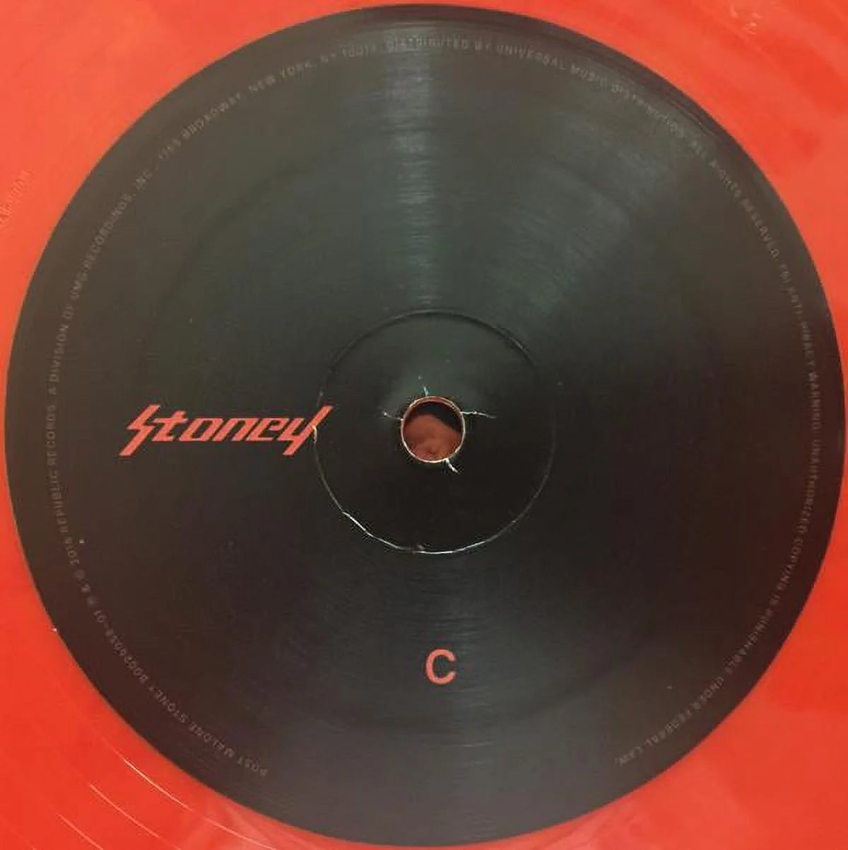 - Stoney - Music & Performance - Vinyl